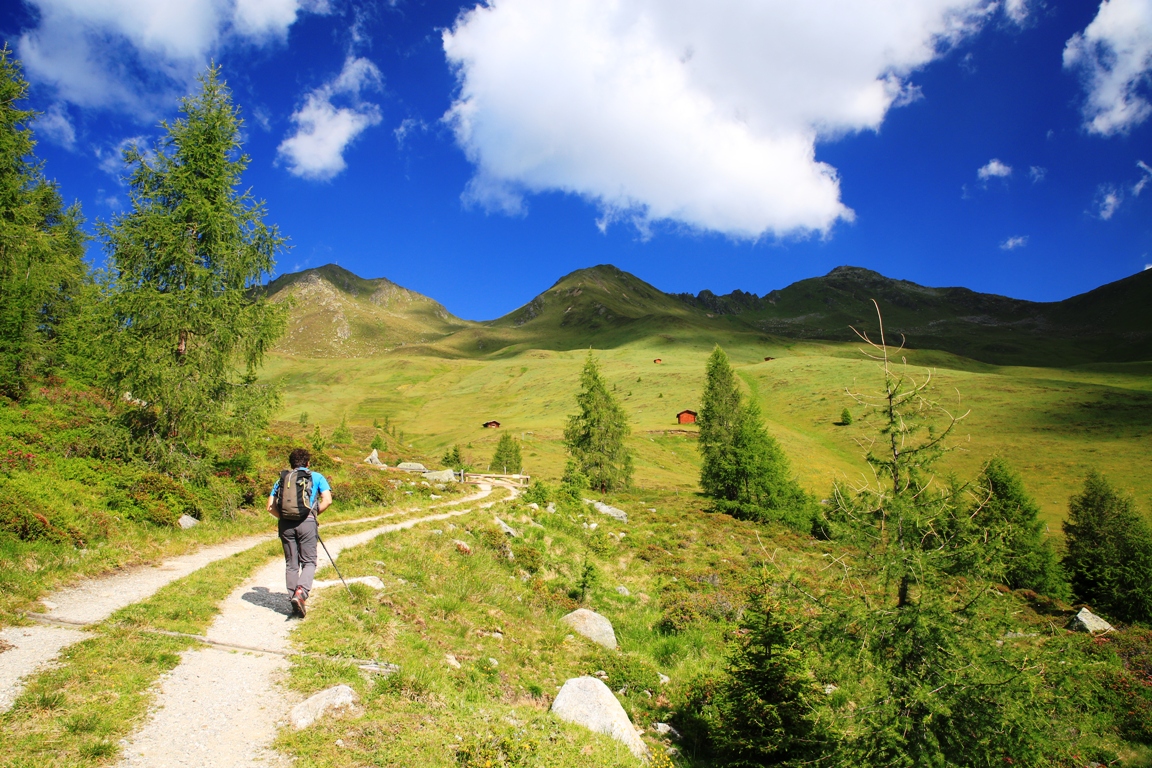 Wandern im Gsieser Tal in Südtirol